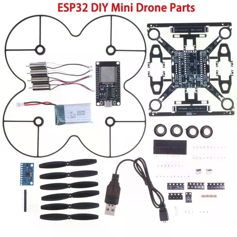 ESP32 Open‑Source Mini Drone K - огляд і ціна Drone Kit Octocopter